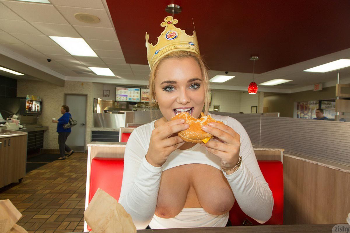 Zoey Burger Naked. 